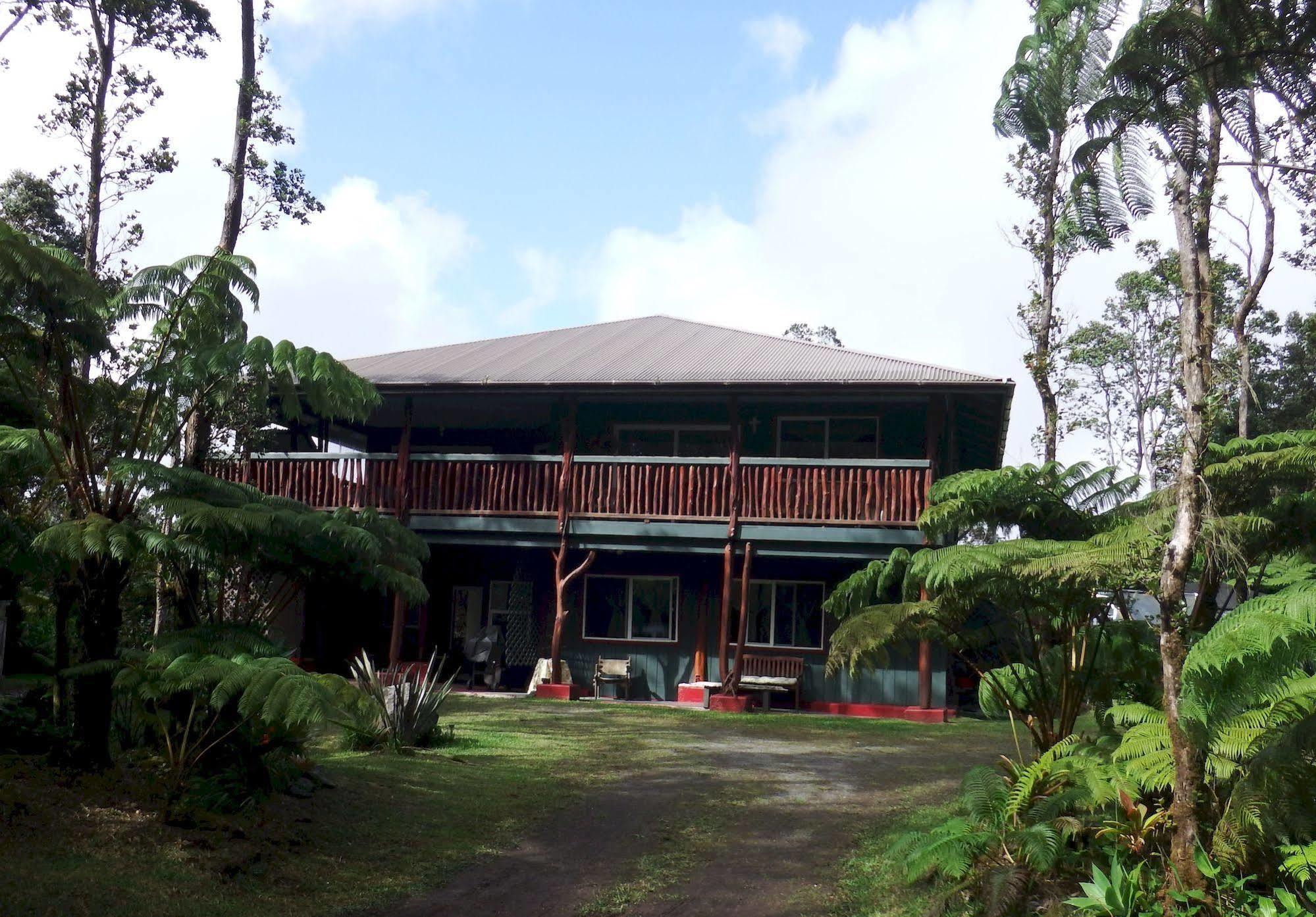 Aloha Crater Lodge Volcano Exterior foto